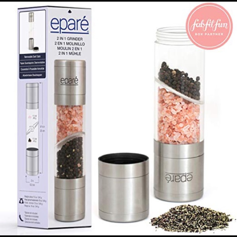 Eparé 2 in 1 Salt Pepper Grinder